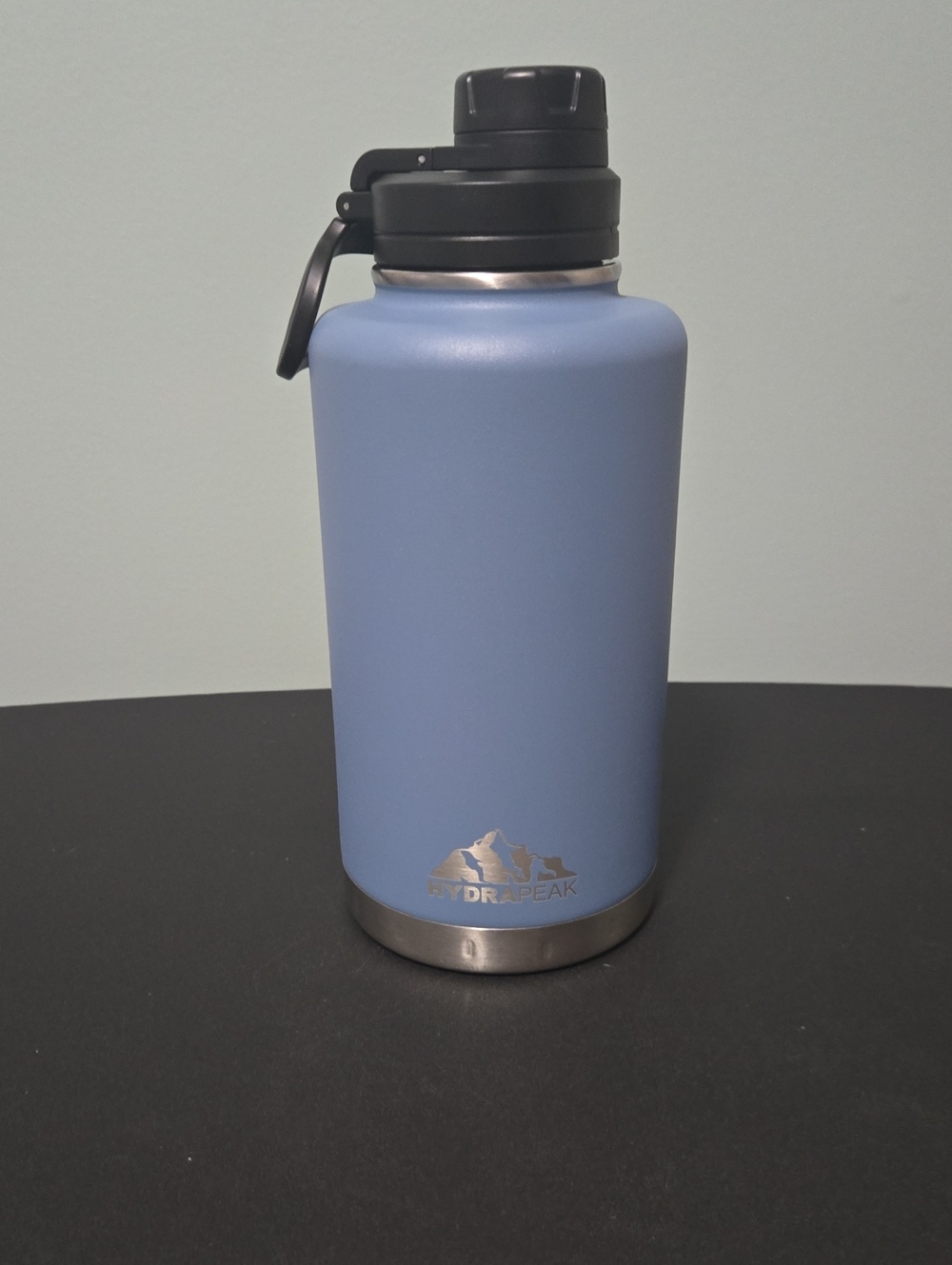 HydraPeak Powder Blue Insulated Stainless Steel Water Bottle 50 Oz.